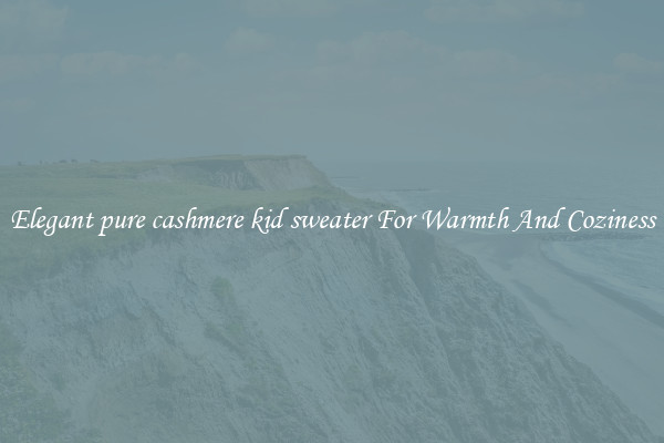 Elegant pure cashmere kid sweater For Warmth And Coziness
