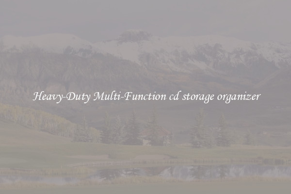 Heavy-Duty Multi-Function cd storage organizer